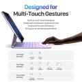 Fioletowa Klawiatura Dux Ducis Smart Keyboard do iPad Air 10.9 2020 /  iPad Air 10.9 2022