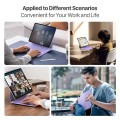 Fioletowa Klawiatura Dux Ducis Smart Keyboard do iPad Air 10.9 2020 /  iPad Air 10.9 2022