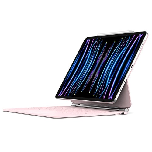 Różowa Klawiatura Dux Ducis Smart Keyboard do iPad Air 4 2020 / iPad Air 5 2022