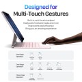 Różowa Klawiatura Dux Ducis Smart Keyboard do iPad Air 4 2020 / iPad Air 5 2022