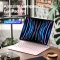 Różowa Klawiatura Dux Ducis Smart Keyboard do iPad Air 4 2020 / iPad Air 5 2022