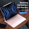 Różowa Klawiatura Dux Ducis Smart Keyboard do iPad Air 4 2020 / iPad Air 5 2022