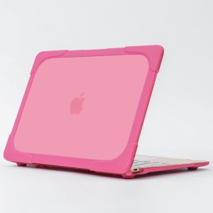 Pancerne Etui SmartShell APPLE MacBook 12 cali Retina 2015 różowe