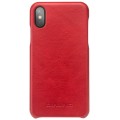 Etui-qialino-iphone-X-czerwone