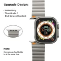 LULULOOK Lekka Bransoleta Tytanowa do Apple Watch Ultra 49mm