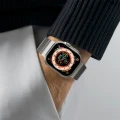 LULULOOK Lekka Bransoleta Tytanowa do Apple Watch Ultra 49mm