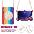 Shockproof Pancerne Etui z Paskiem do Samsung Galaxy Tab S9 FE kolorowe