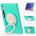 Shockproof Pancerne Etui z Paskiem do Samsung Galaxy Tab S9 FE zielone