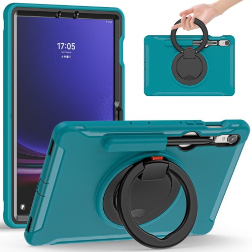 Shockproof Pancerne Etui z Paskiem do Samsung Galaxy Tab S9 FE niebieskie