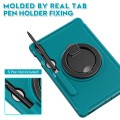 Shockproof Pancerne Etui z Paskiem do Samsung Galaxy Tab S9 FE niebieskie