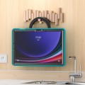 Shockproof Pancerne Etui z Paskiem do Samsung Galaxy Tab S9 FE niebieskie