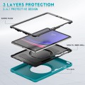 Shockproof Pancerne Etui z Paskiem do Samsung Galaxy Tab S9 FE niebieskie