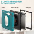 Shockproof Pancerne Etui z Paskiem do Samsung Galaxy Tab S9 FE niebieskie
