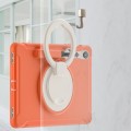 Shockproof Pancerne Etui z Paskiem do Samsung Galaxy Tab S9 FE pomarańczowe