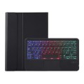 Czarne Etui Podświetlana Klawiatura do Huawei MatePad 11.5 2023