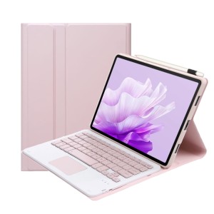 Różowe Etui Klawiatura z TouchPad do Huawei MatePad 11.5 2023
