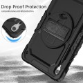 Shockproof Pancerne Etui z Paskiem do Samsung Galaxy Tab S9 FE czarne