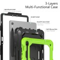 Shockproof Pancerne Etui z Paskiem do Samsung Galaxy Tab S9 FE zielone