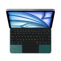 Zielone Magnetyczne Etui Klawiatura TouchPad do iPad Air 13 2025/2024