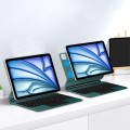 Zielone Magnetyczne Etui Klawiatura TouchPad do iPad Air 13 2025/2024