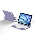 Fioletowe Magnetyczne Etui Klawiatura TouchPad do iPad Air 13 2025/2024
