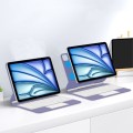 Fioletowe Magnetyczne Etui Klawiatura TouchPad do iPad Air 13 2025/2024
