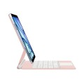 Różowe Magnetyczne Etui Klawiatura TouchPad do iPad Air 13 2024