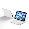 Białe Magnetyczne Etui Klawiatura TouchPad do iPad Air 13 2025/2024