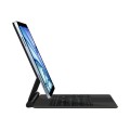 Czarne Magnetyczne Etui Klawiatura TouchPad do iPad Air 13 2025/2024