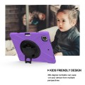 Fioletowe Pancerne Etui z Uchwytem do iPad Pro 13 2024