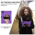 Fioletowe Pancerne Etui z Uchwytem do iPad Pro 13 2024