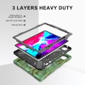 Zielone Pancerne Etui z Uchwytem do iPad Pro 13 2024