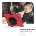 Czerwone Pancerne Etui z Uchwytem do iPad Pro 13 2024