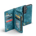 Etui Pokrowiec Portfel CASEME do Samsung Galaxy A55 niebieski