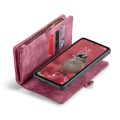 Etui Pokrowiec Portfel CASEME do Samsung Galaxy A55 czerwony