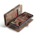 Etui Pokrowiec Portfel CASEME do Samsung Galaxy A55 brązowy