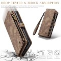 Etui Pokrowiec Portfel CASEME do Samsung Galaxy A55 brązowy