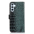 Skórzane Etui Pokrowiec FRID do Samsung Galaxy A55 zielony