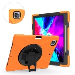 Pomarańczowe  Pancerne Etui z Uchwytem do iPad Pro 13 2024