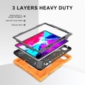Pomarańczowe Pancerne Etui z Uchwytem do iPad Pro 13 2024