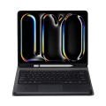 Granatowe Etui Bezprzewodowa Klawiatura Touchpad do iPad Pro 13 2024