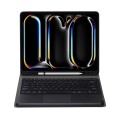 Złote Etui Bezprzewodowa Klawiatura Touchpad do iPad Pro 13 2024