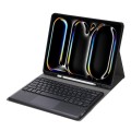 Złote Etui Bezprzewodowa Klawiatura Touchpad do iPad Pro 13 2024