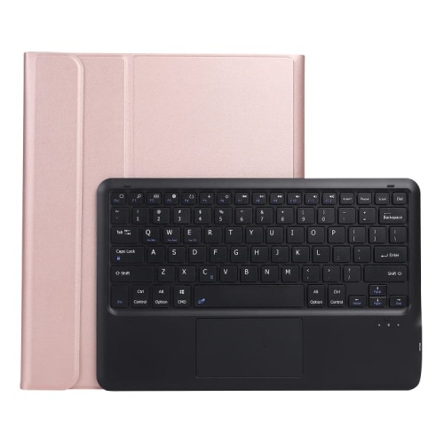 Różowe Etui Bezprzewodowa Klawiatura Touchpad do iPad Pro 13 2024