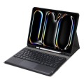 Różowe Etui Bezprzewodowa Klawiatura Touchpad do iPad Pro 13 2024