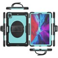 Miętowe Pancerne Etui z Uchwytem i Paskiem do iPad Pro 13 2024