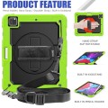 Zielone Pancerne Etui z Uchwytem i Paskiem do iPad Pro 13 2024