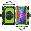 Zielone Pancerne Etui z Uchwytem i Paskiem do iPad Pro 13 2024