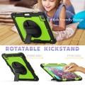 Zielone Pancerne Etui z Uchwytem i Paskiem do iPad Pro 13 2024