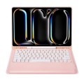 Różowe Etui Bezprzewodowa Klawiatura do iPad Pro 13 2024
